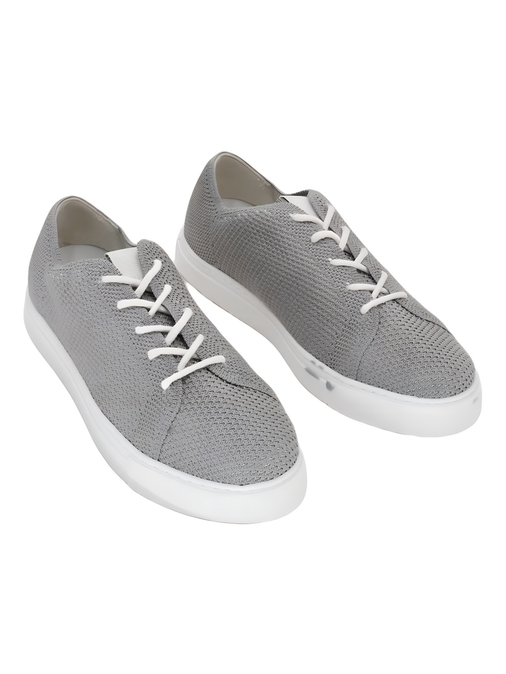 Nisolo Go-To Eco-Knit Sneaker Light Gray Size 8